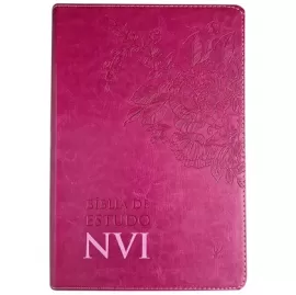 Bblia de Estudo NVI Pink