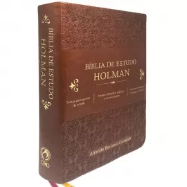 Bblia de Estudo Holman Marrom