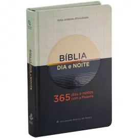 Bblia Dia e Noite 365 na Palavra capa Ilus Azul NAA