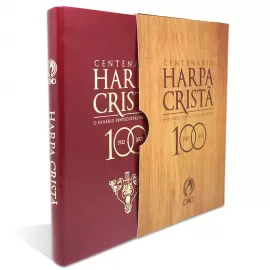Harpa Crista Centenario Grande Luxo Vinho (Edicao Especial)
