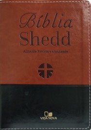 Bblia Shedd - duotone marrom e preto