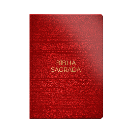 Bblia NVT Letra Gigante Luxo Vermelha