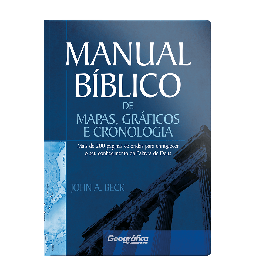 Livro Manual Bblico de  Mapas Grficos e Cronologia