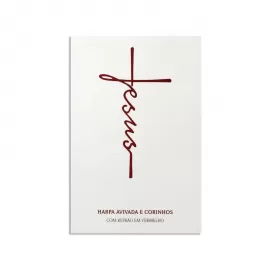 Harpa Avivada E Corinhos Brochura L. Hiperg. - Mod. 08 Jesus Branca