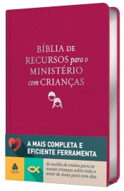 Biblia De Recursos P Minist Com Criancas - Rosa